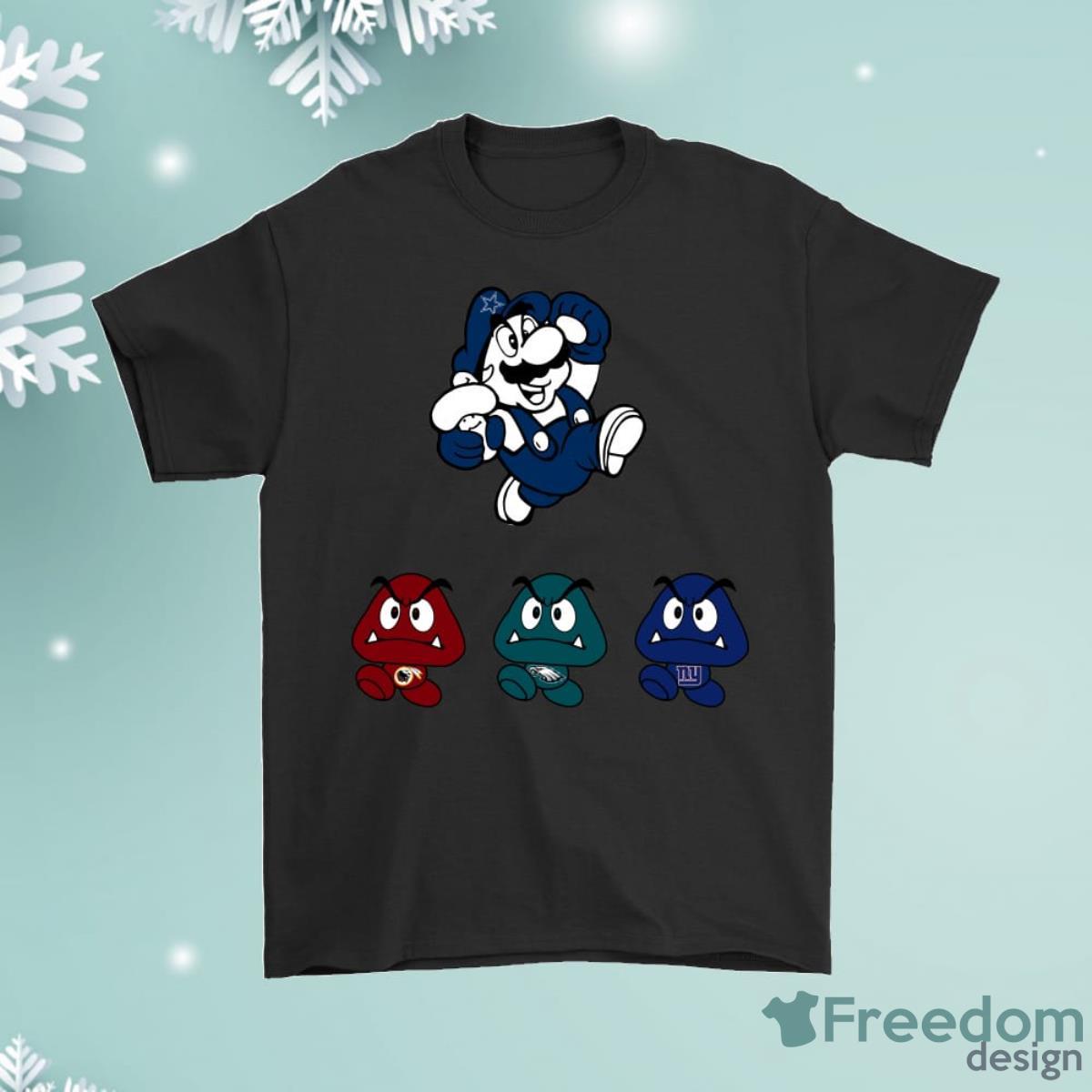 Super Mario – American Football Teams Dallas Cowboys Shirt Product Photo 1