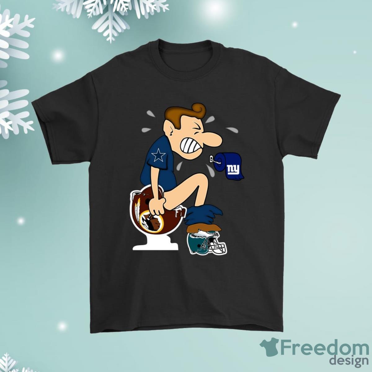 The Dallas Cowboys Shit On Other Teams Disrespectful Shirt Product Photo 1