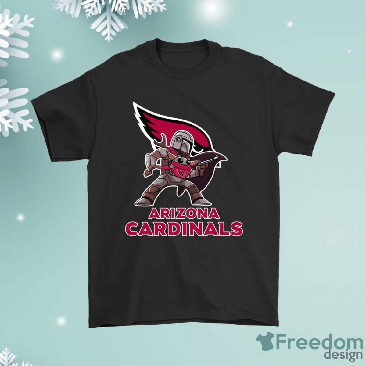 The Mandalorian Baby Yoda Arizona Cardinals Shirt Product Photo 1