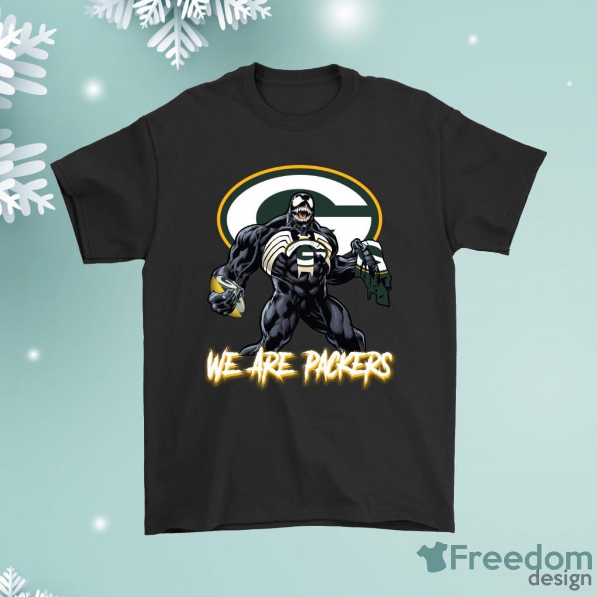 We Are The Packers Venom X Green Bay Packers Shirt Product Photo 1