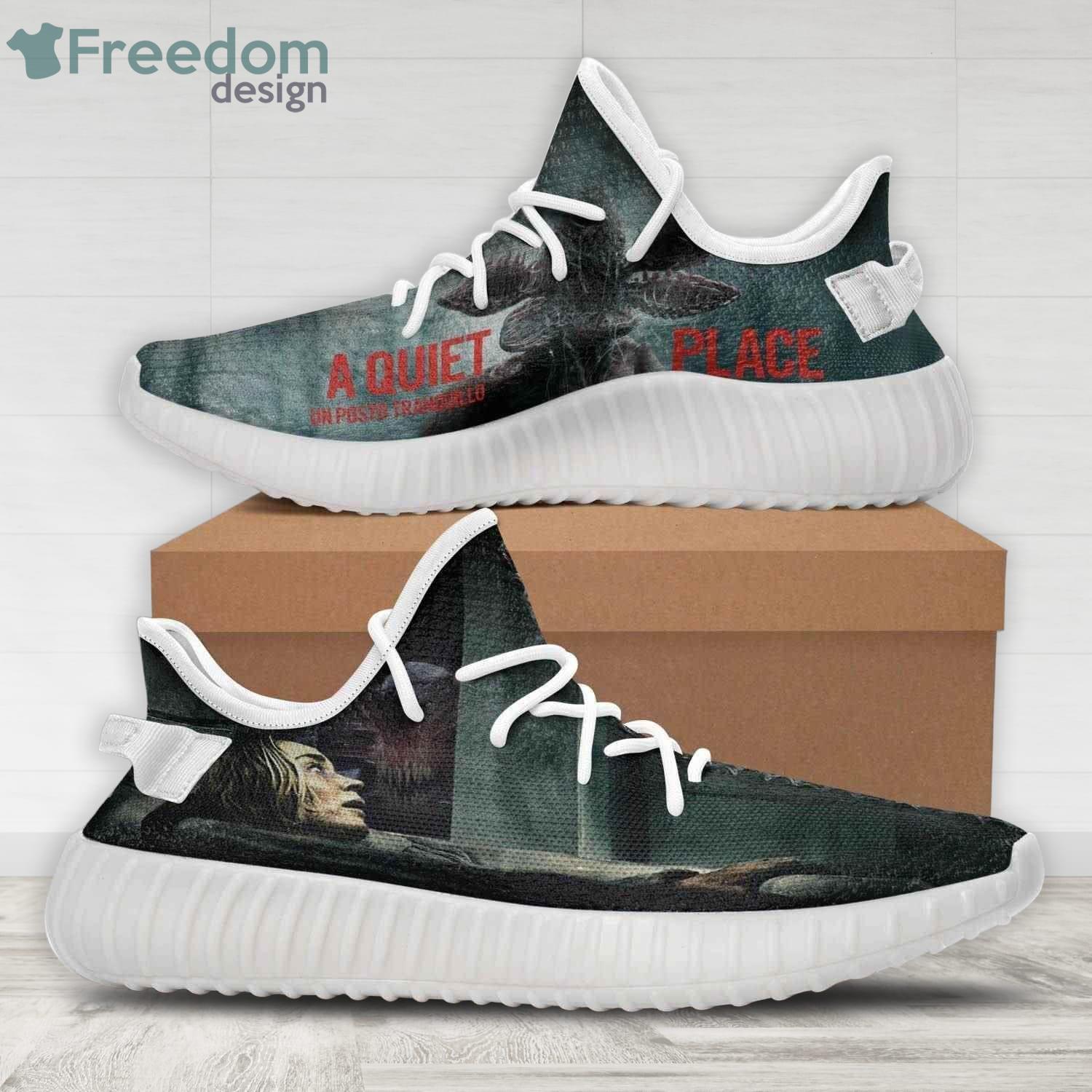 A Quite Place Yeezy Sneaker Shoes Product Photo 1