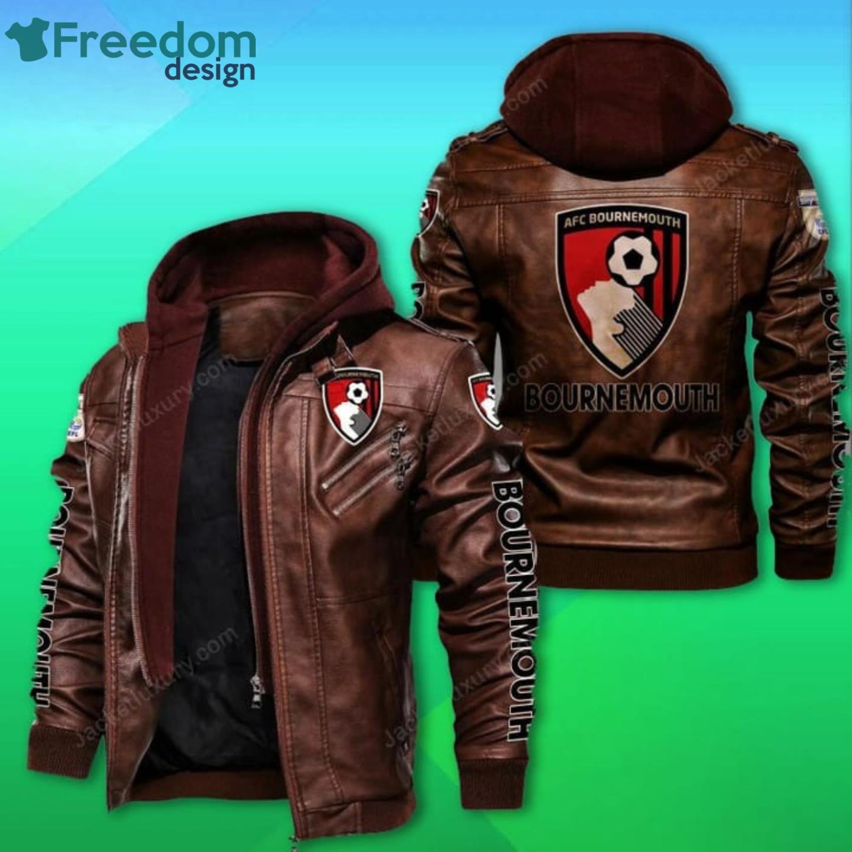 AFC Bournemouth 2D Leather Jacket Product Photo 2