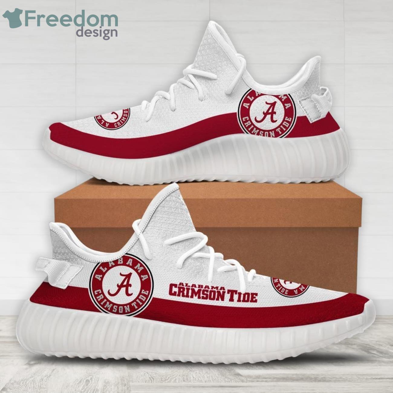 Alabama Crimson Tide 2 Alabama Crimson Tide Yeezy Sneaker Shoes Product Photo 1 Alabama Crimson Tide 2 Alabama Crimson Tide Yeezy Sneaker Shoes Product Photo 1