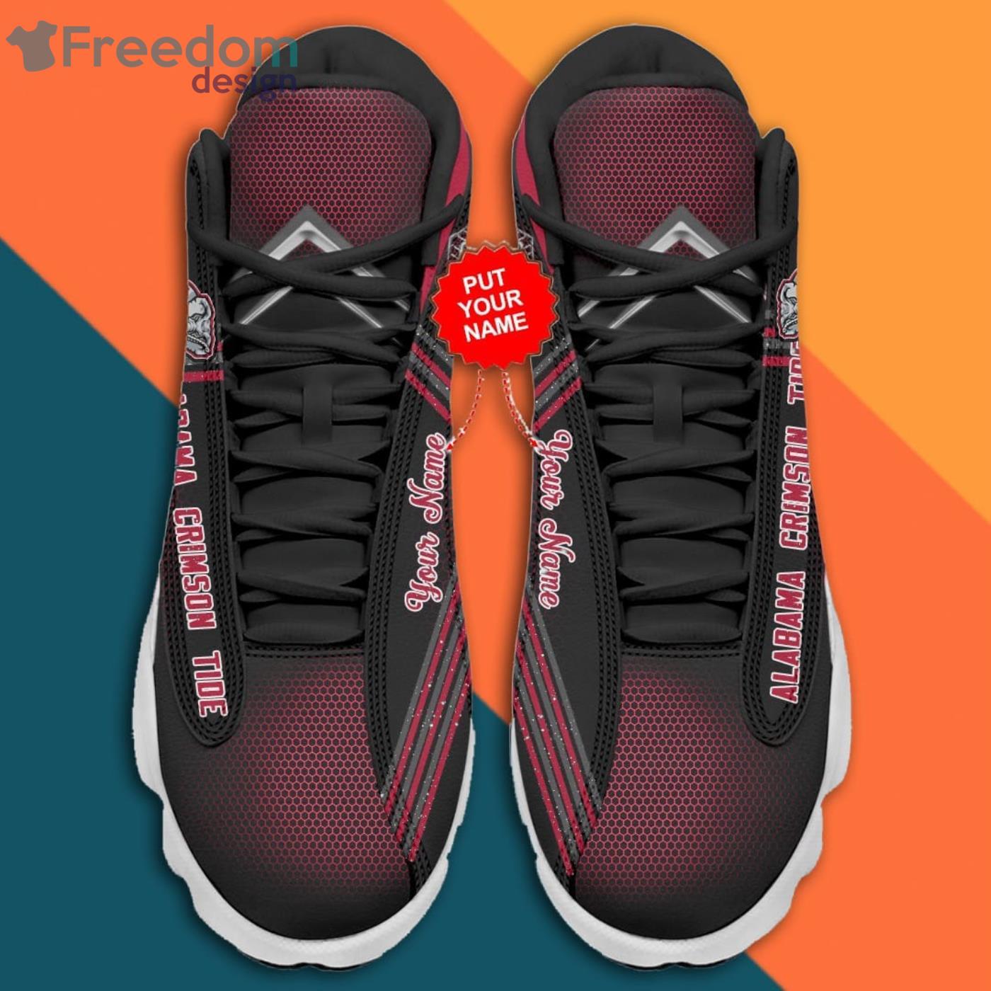 Alabama Crimson Tide Air Jordan 13 Sneaker Shoes Product Photo 2