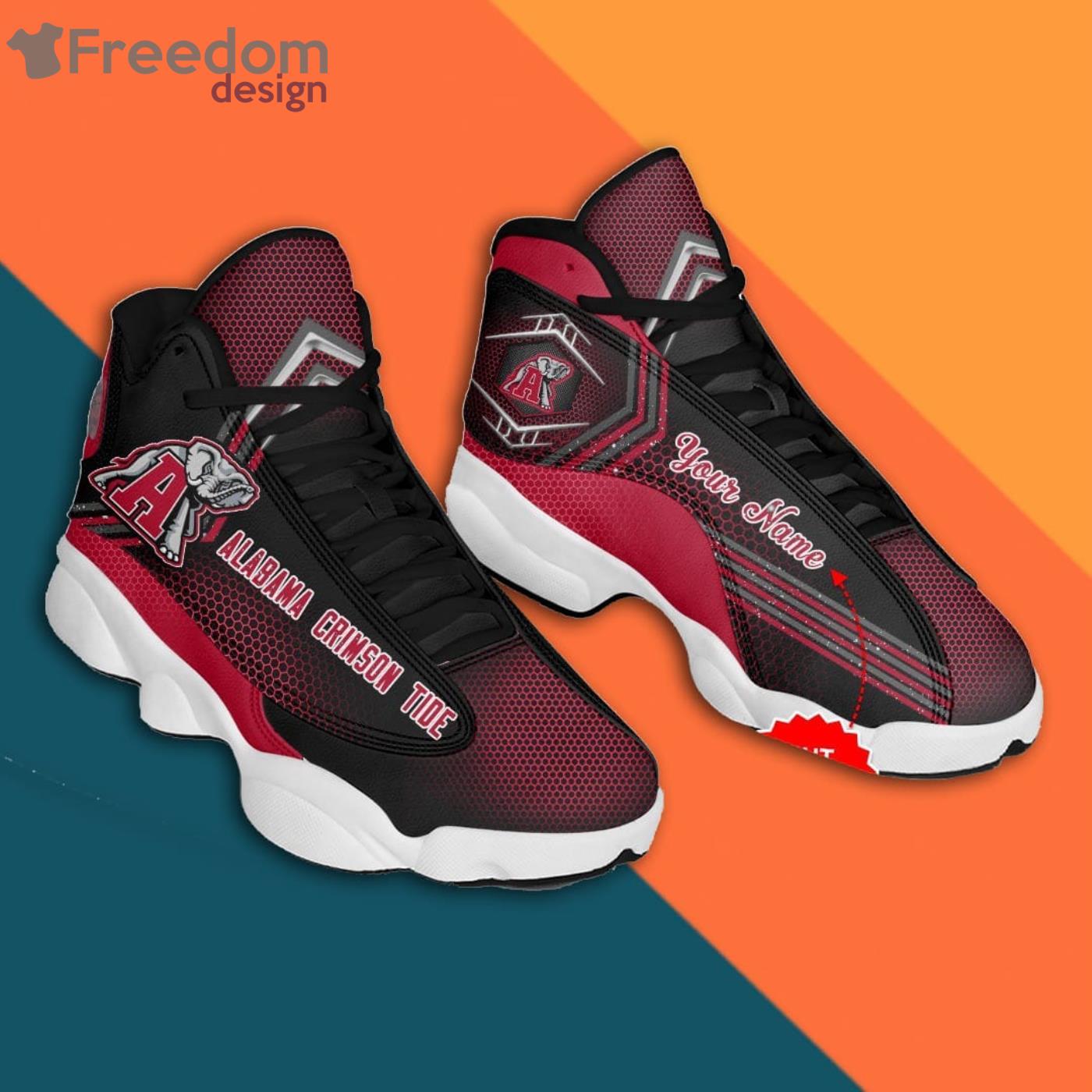 Alabama Crimson Tide Air Jordan 13 Sneaker Shoes Product Photo 3 Alabama Crimson Tide Air Jordan 13 Sneaker Shoes Product Photo 3