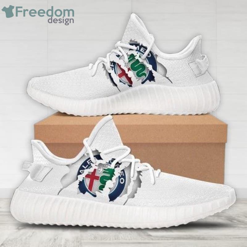 Alfa Romeo Car Yeezy Sneaker Shoes For Men And Women Product Photo 1