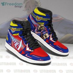 All Might My Hero Academia Anime Air Jordan Hightop Shoes Product Photo 2
