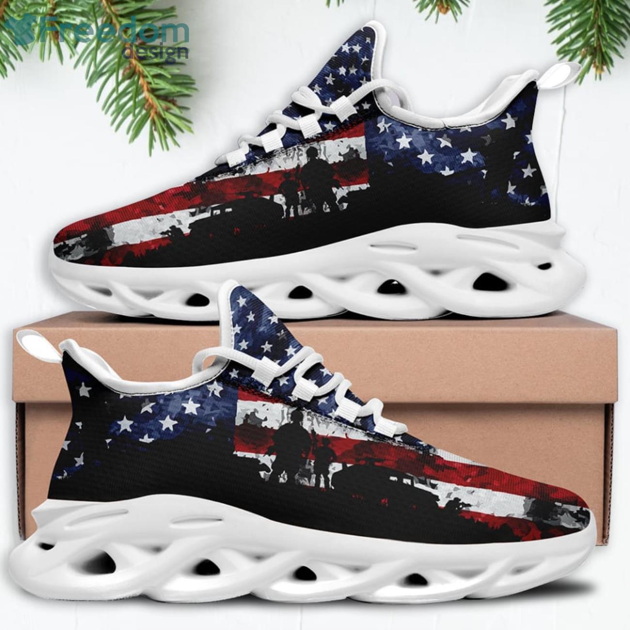 American Flag USA Flag Sneakers Max Soul Shoes Product Photo 7 American Flag USA Flag Sneakers Max Soul Shoes