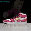 Android 18 Dragon Ball Super Anime Red Air Jordan Hightop Shoes