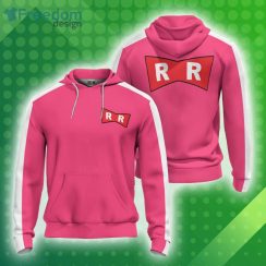 Android 18 Uniform Dragon Ball Anime Cosplay Full Print 3D Hoodie Zip Hoodie Product Photo 2
