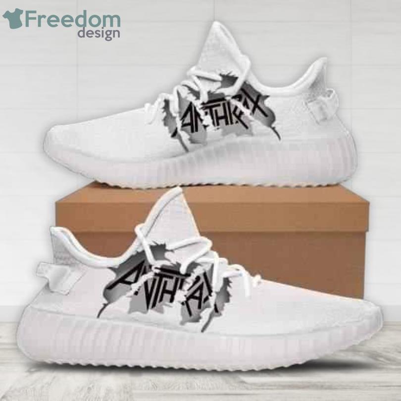 Anthrax Band Yeezy Sneaker Shoes Product Photo 1