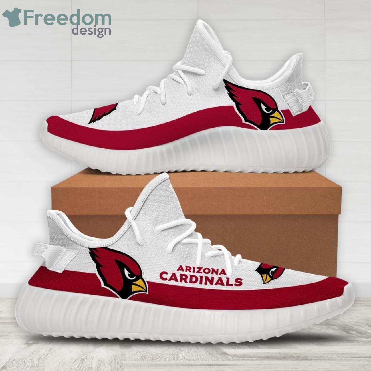 Arizona Cardinals Custom Sneaker Arizona Cardinals Yeezy Shoes Product Photo 1