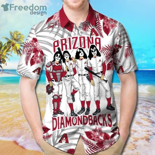 Arizona Diamondbacks & Kiss Fans Hawaiian Shirt For Men Women