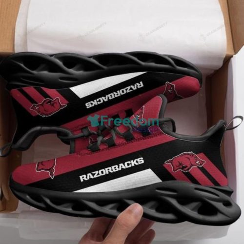 Arkansas Razorbacks Max Soul Red Sneaker Design Ver 2