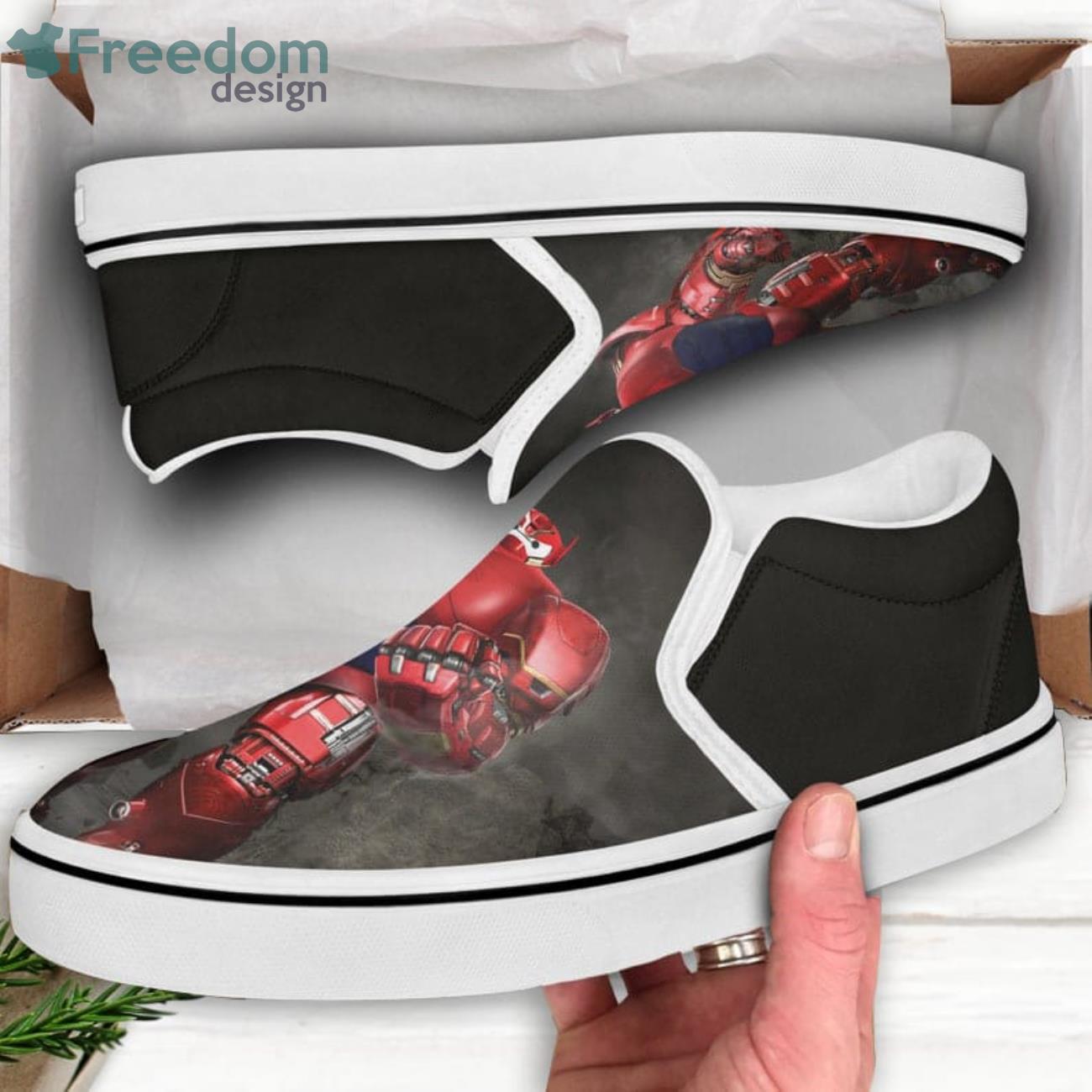 Armored Baymax Big Hero 6 Funny Marvel Cartoon Slip On Shoes For Men And Women Product Photo 1 Armored Baymax Big Hero 6 Funny Marvel Cartoon Slip On Shoes For Men And Women Product Photo 1
