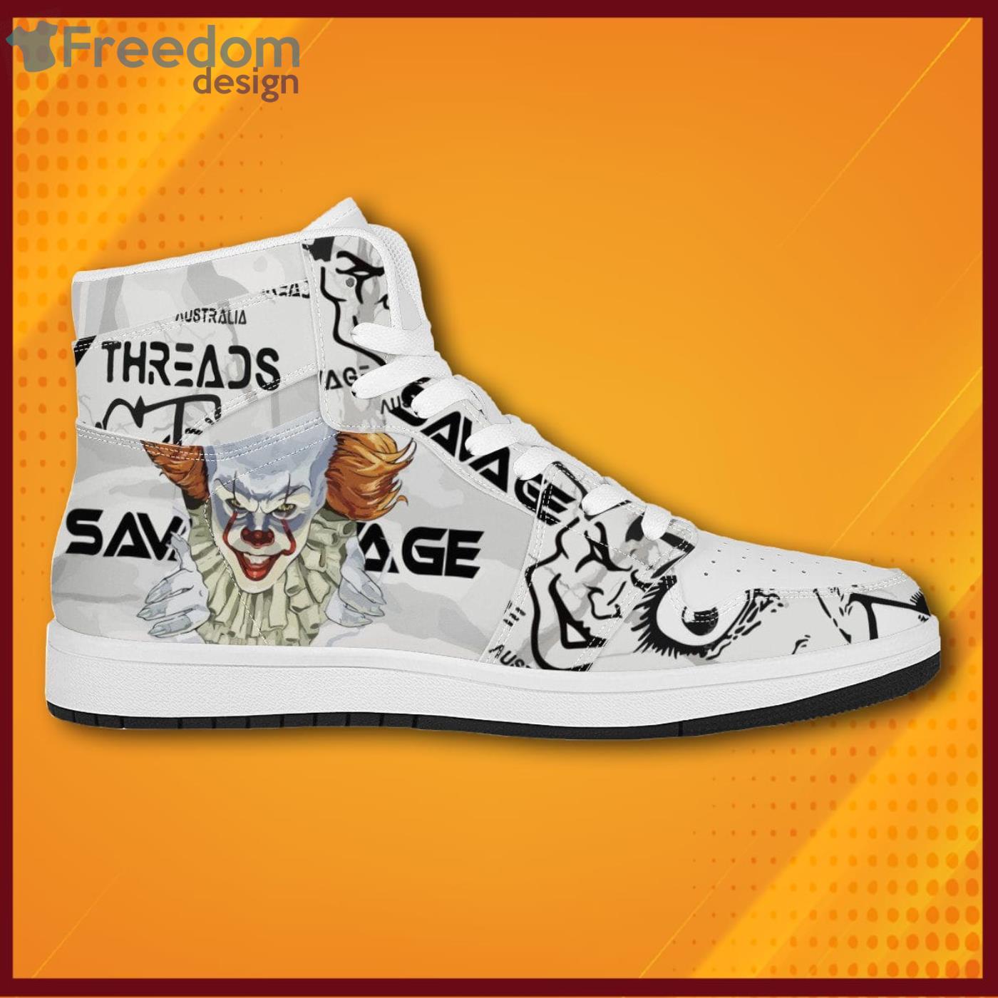 Art The Clown Sneaker Boots Shoes Product Photo 2