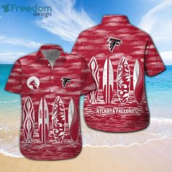Atlanta Falcons Short Sleeve Button Up Tropical Aloha Fans Hawaiian Shirtproduct photo 1