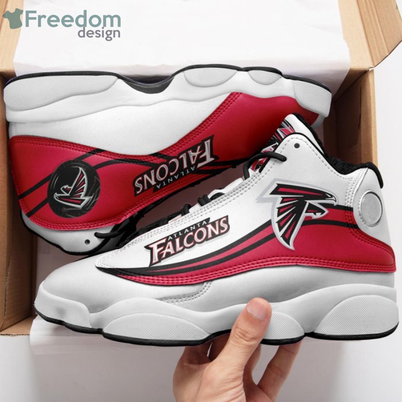 Atlanta Falcons Team Sneaker Air Jordan 13 Shoes For Fans Product Photo 1