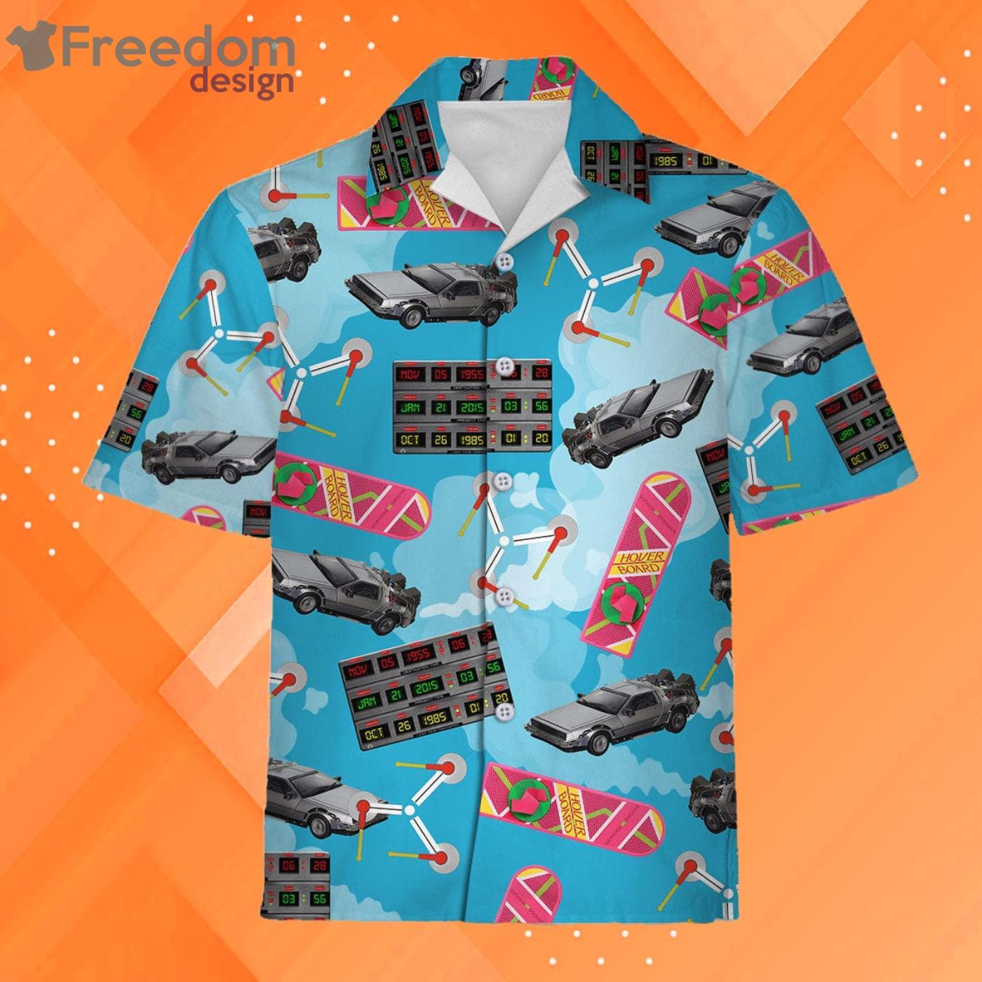 Back To The Future Hawaiian Shirt - Freedomdesign