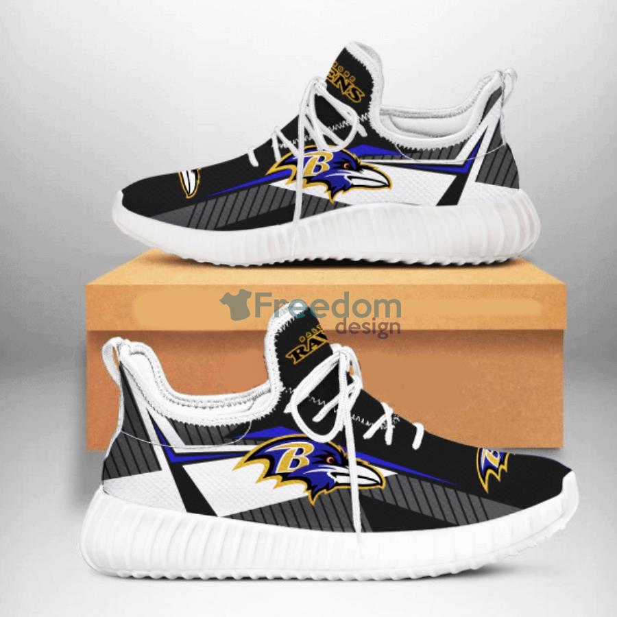 Baltimore Ravens Sneakers Sport Reze Shoes For Fans Product Photo 2