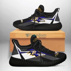 Baltimore Ravens Sneakers Sport Reze Shoes For Fans Product Photo 1