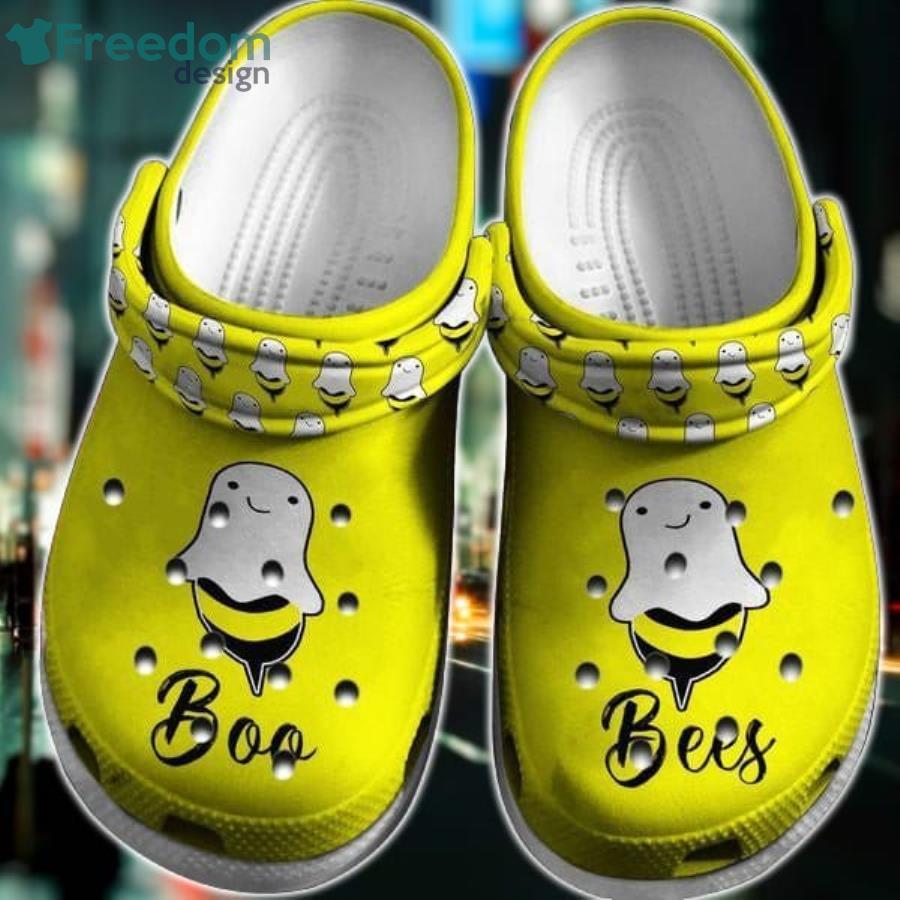 Boo Bees Happy Halloween Clog Shoes For Men And Women Product Photo 1