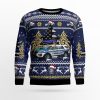 Boston Police Department Bpd Ford Police Interceptor Utility ChristmasSweater