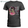 Breast Cancer Awareness Black Girl I Am The Storm Ladies T Shirt
