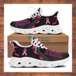Breast Cancer Awareness In October We Wear Pink Max Soul Sneaker Product Photo 2