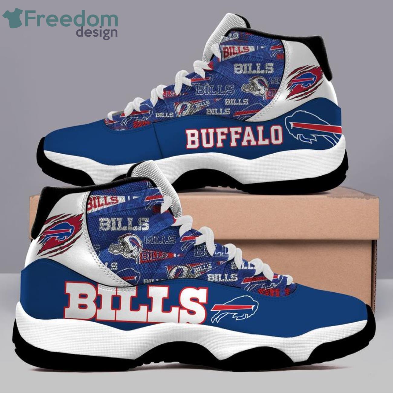 Buffalo Bills NFL Air Jordan 11 Sneakers Shoes Gift For Fans - Freedomdesign