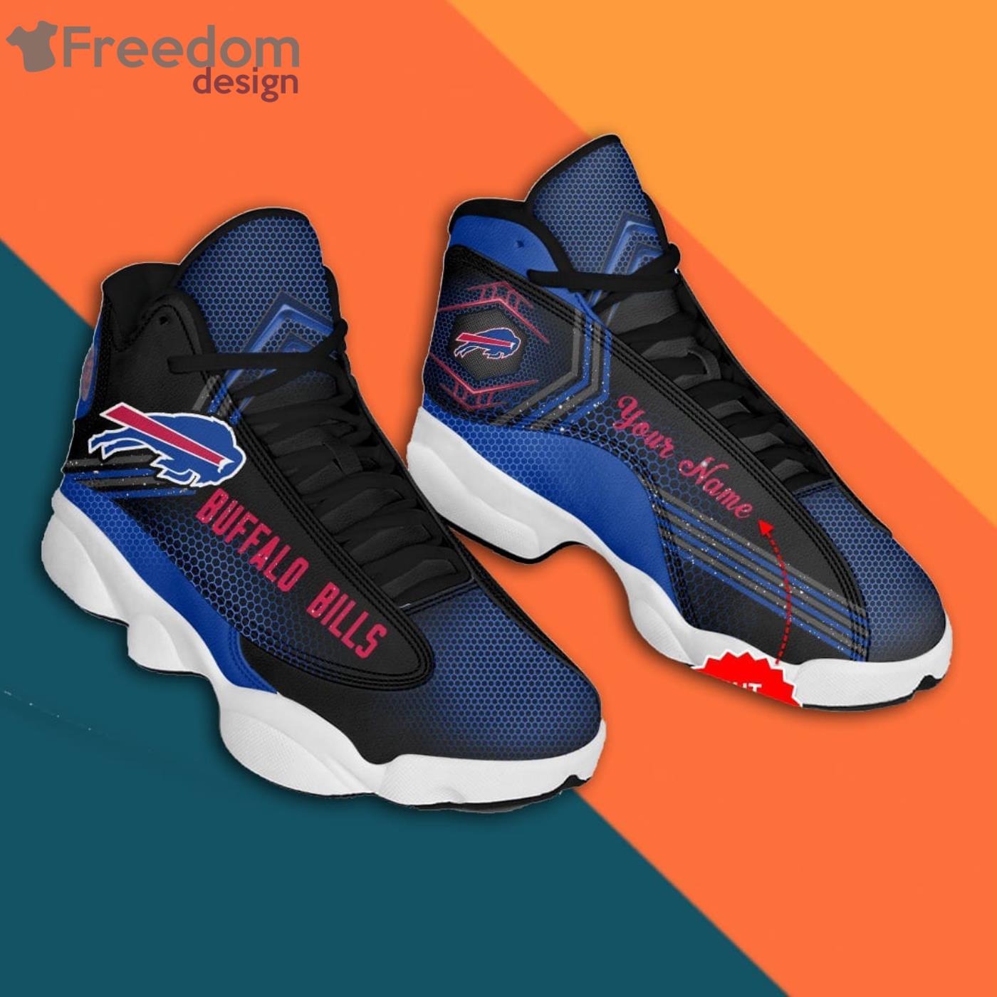 Buffalo Bills Air Jordan 13 Sneaker Shoes - Freedomdesign