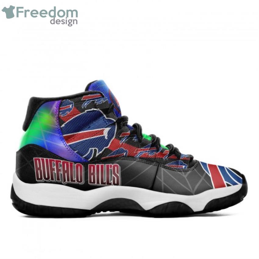 Buffalo Bills Air Jordan 11 Sneaker Shoes For Fans - Freedomdesign