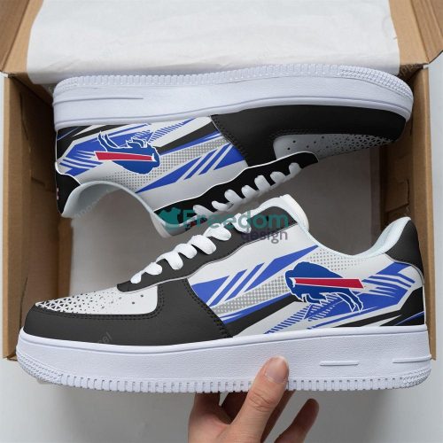 Buffalo Bills Lover Best Gift White And Black Air Force Shoes For Fans