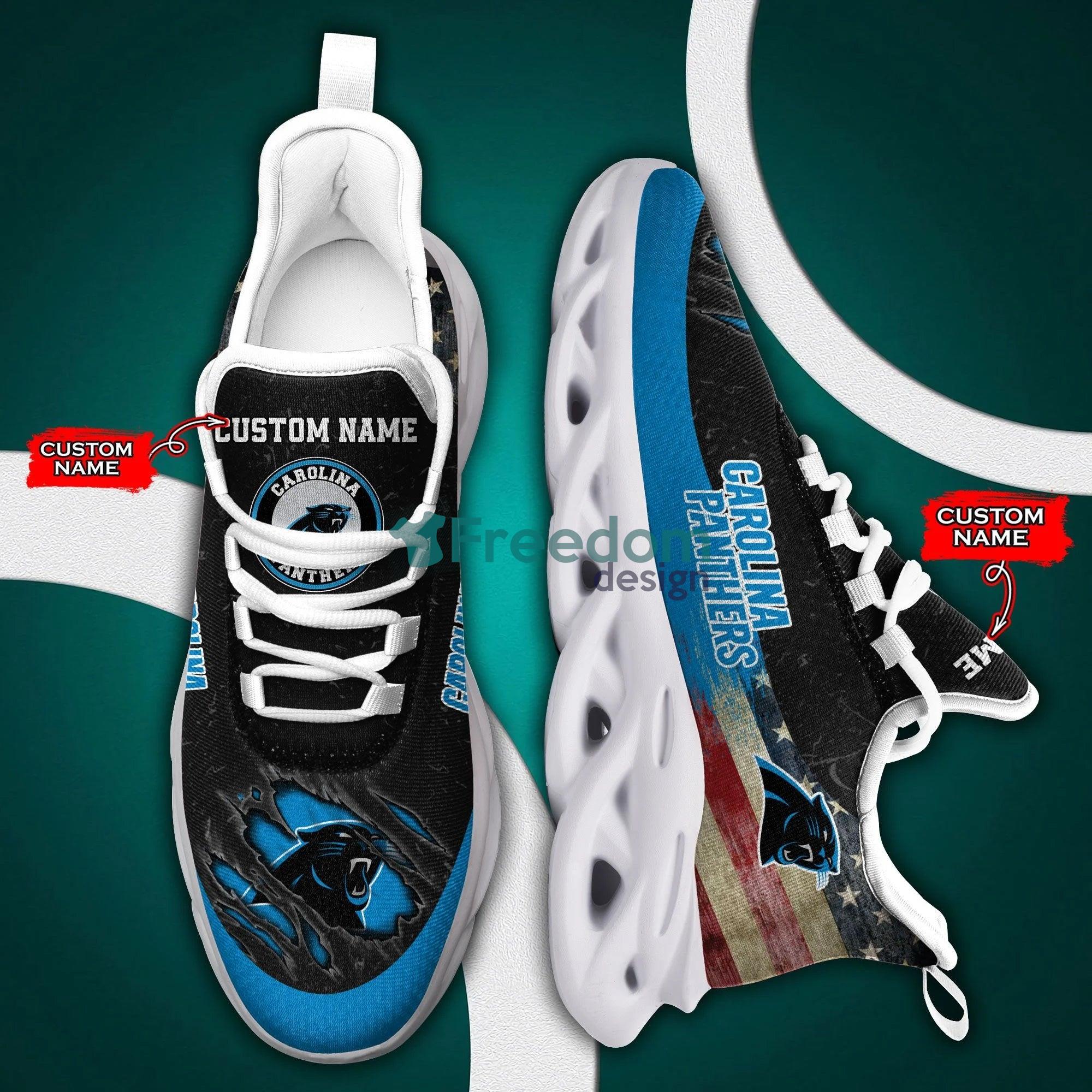 Carolina Panthers American Flag Air Max Soul Snesker Running Shoes Product Photo 2