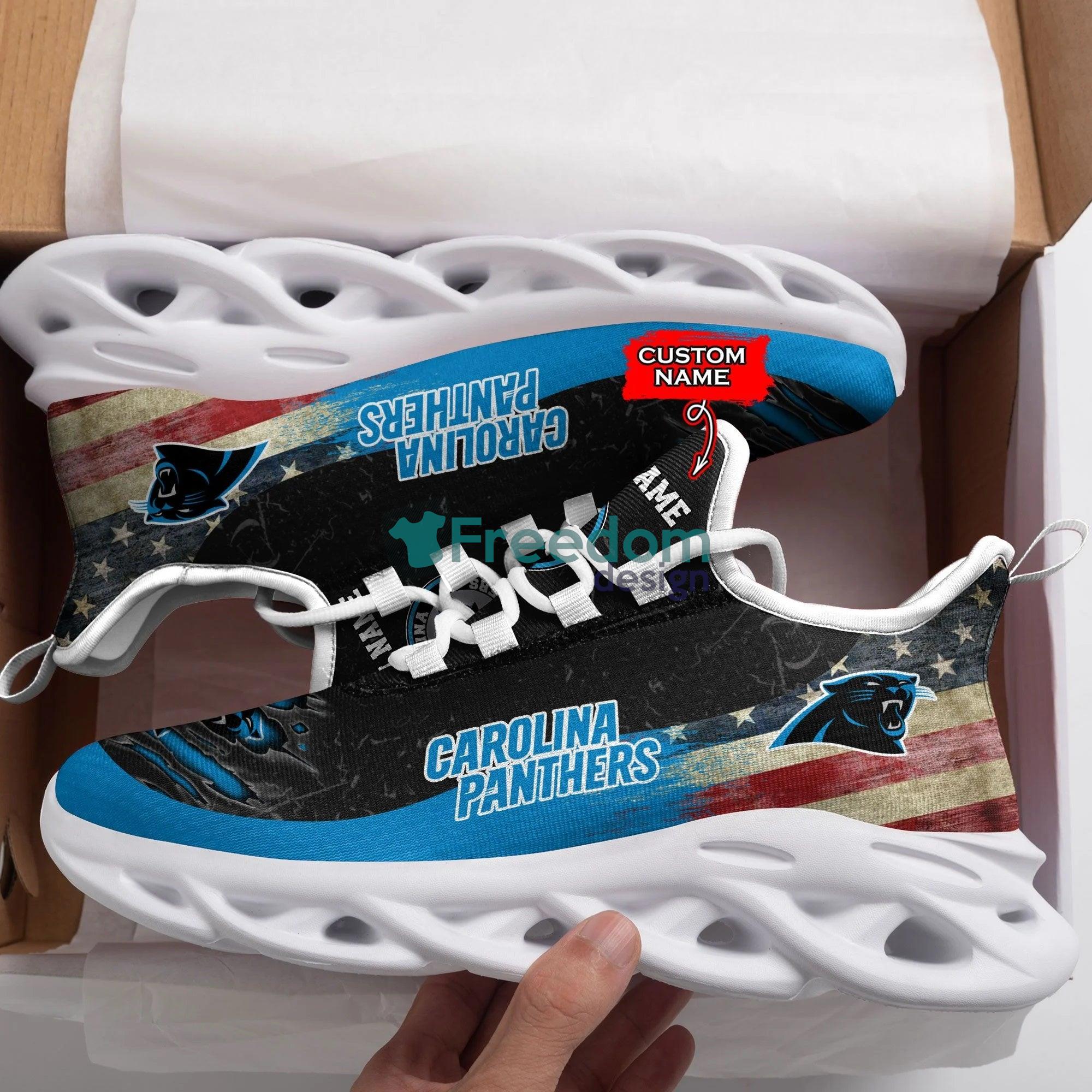 Carolina Panthers American Flag Air Max Soul Snesker Running Shoes Product Photo 1