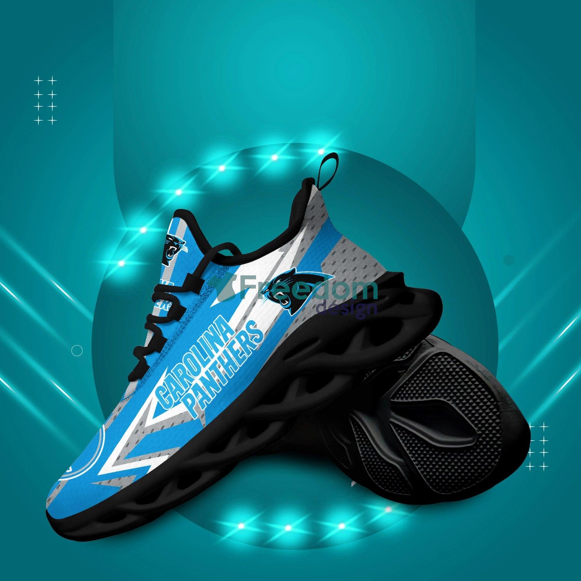 Carolina Panthers Max Soul Snesker Running Shoes Fans Gift Product Photo 1