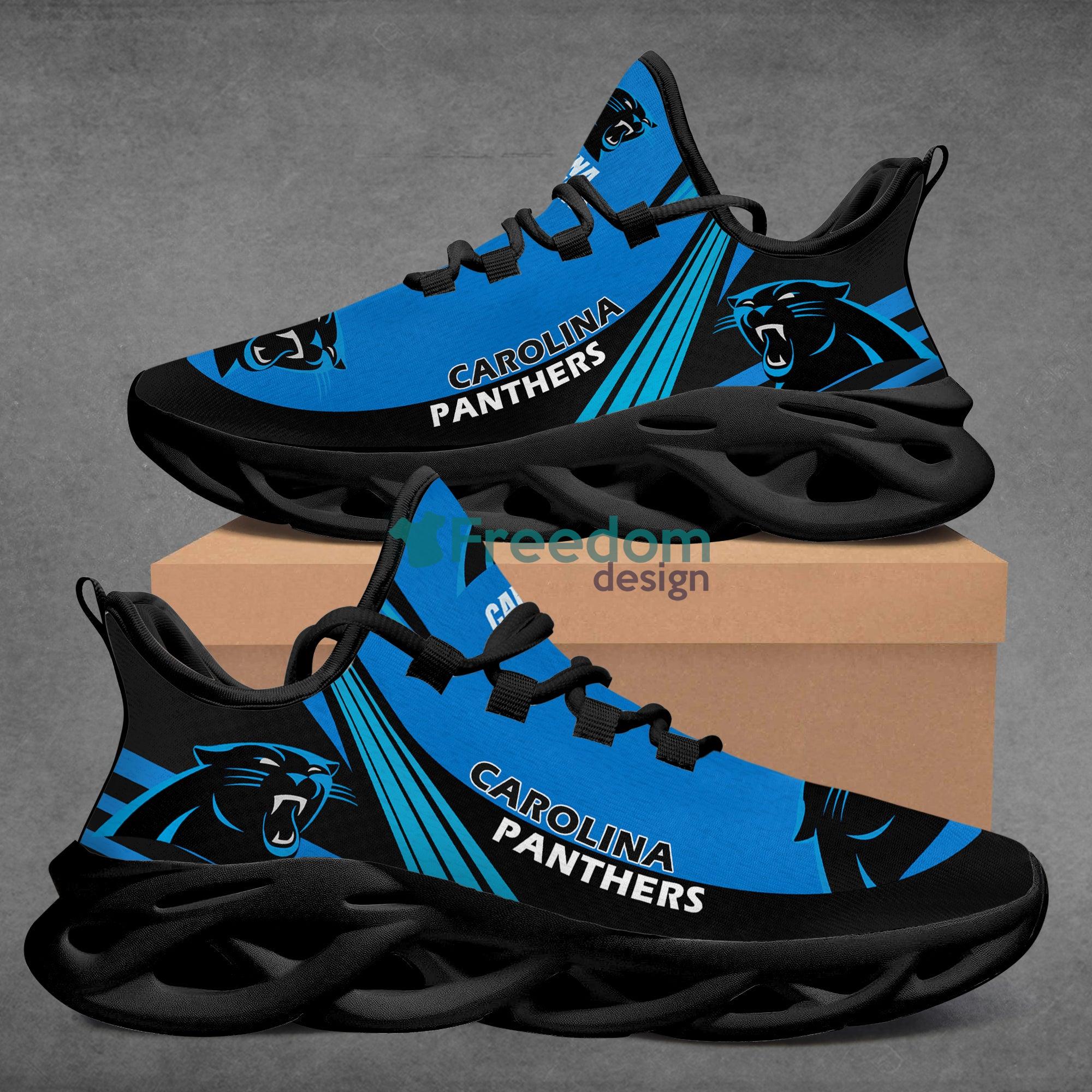 Hot Trend Carolina Panthers NFL Max Soul Shoes - Banantees