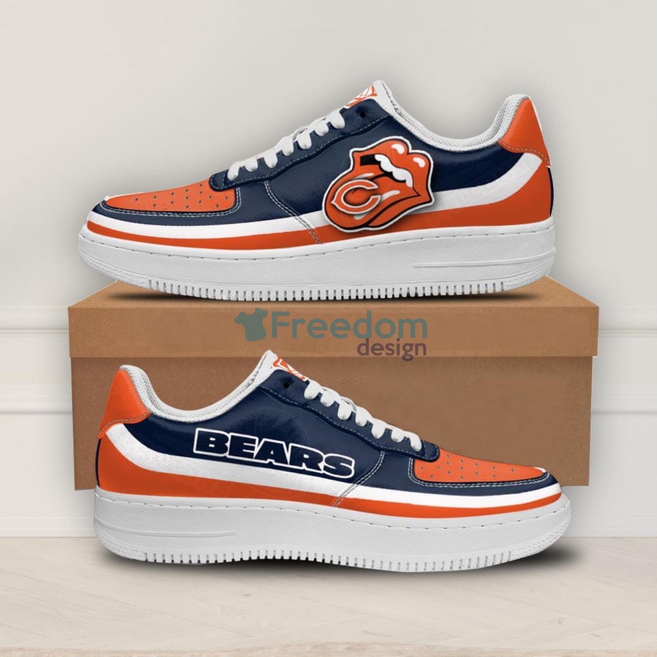 Chicago Bears Football Air Force 1 Shoes - Sporty Threads