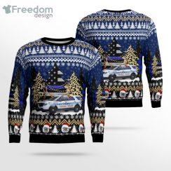 Chicago Police Department Cpd Ford Interceptor Utility ChristmasSweater Product Photo 1