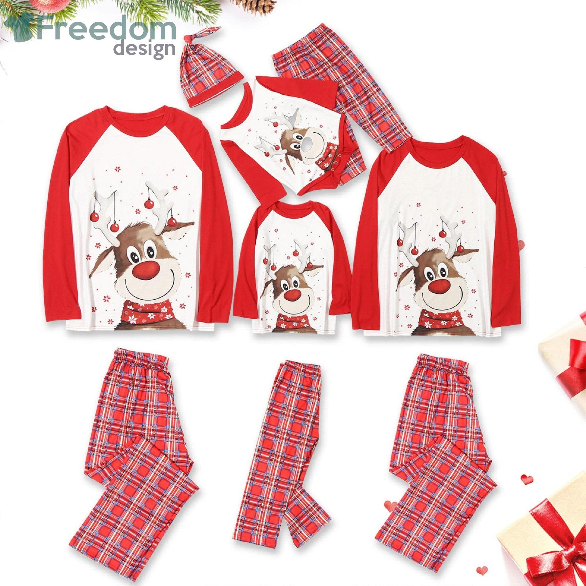 Christmas Deer Family Pajamas Set Family Matching Product Photo 1