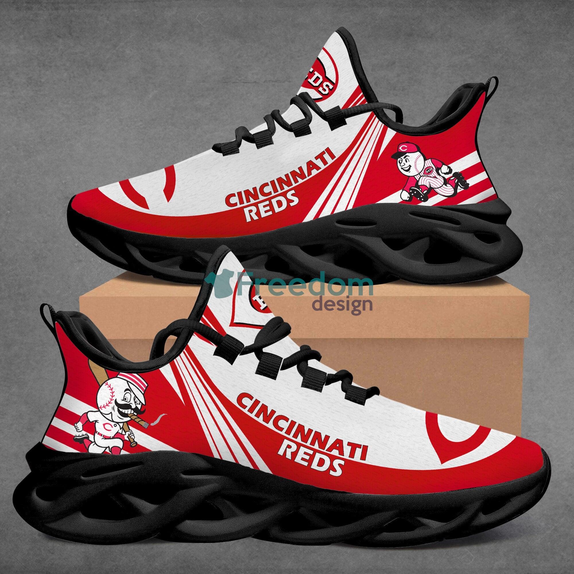 Cincinnati Reds Max Soul Snesker Running Shoes Product Photo 2