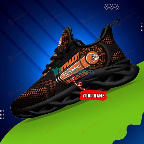 Cleveland Browns Max Soul Personalized Sneaker