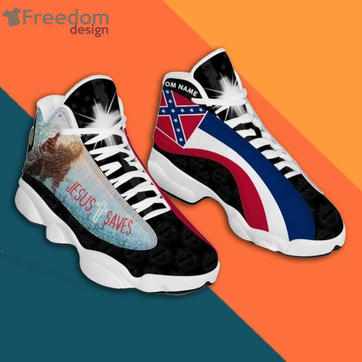 Buffalo Bills Air Jordan 13 Sneaker Shoes - Freedomdesign