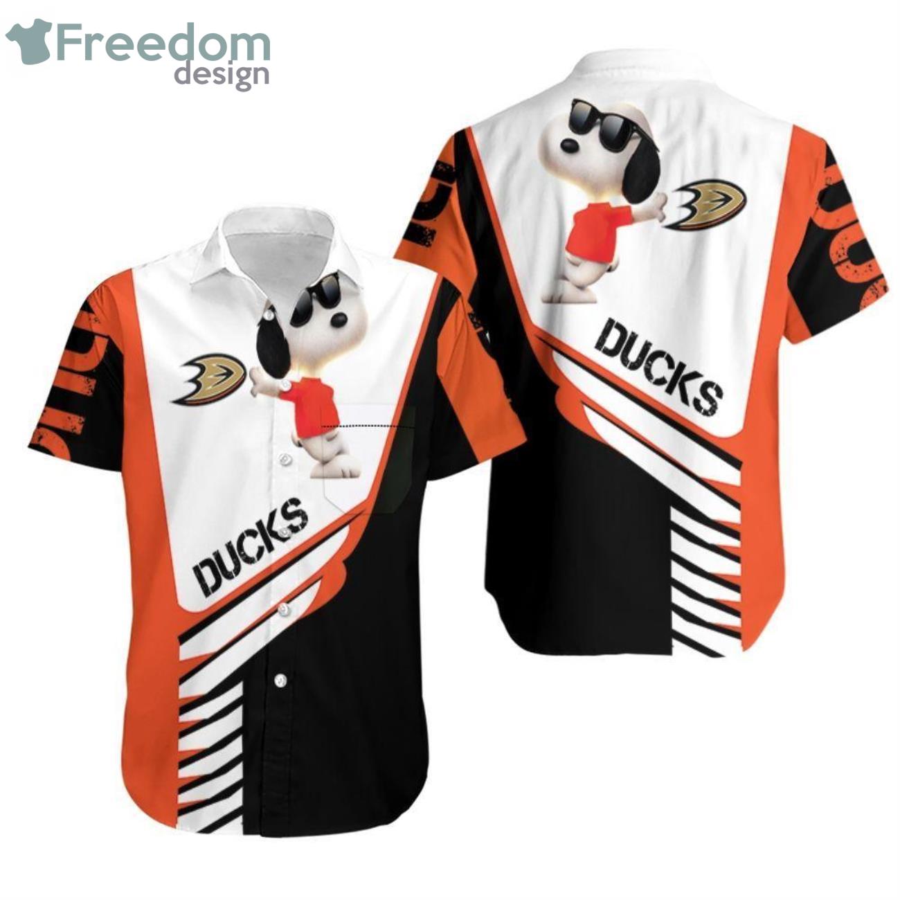 Cute Snoopy Anaheim Ducks Snoopy For Fans Hawaiian Shirt Product Photo 1 Cute Snoopy Anaheim Ducks Snoopy For Fans Hawaiian Shirt Product Photo 1