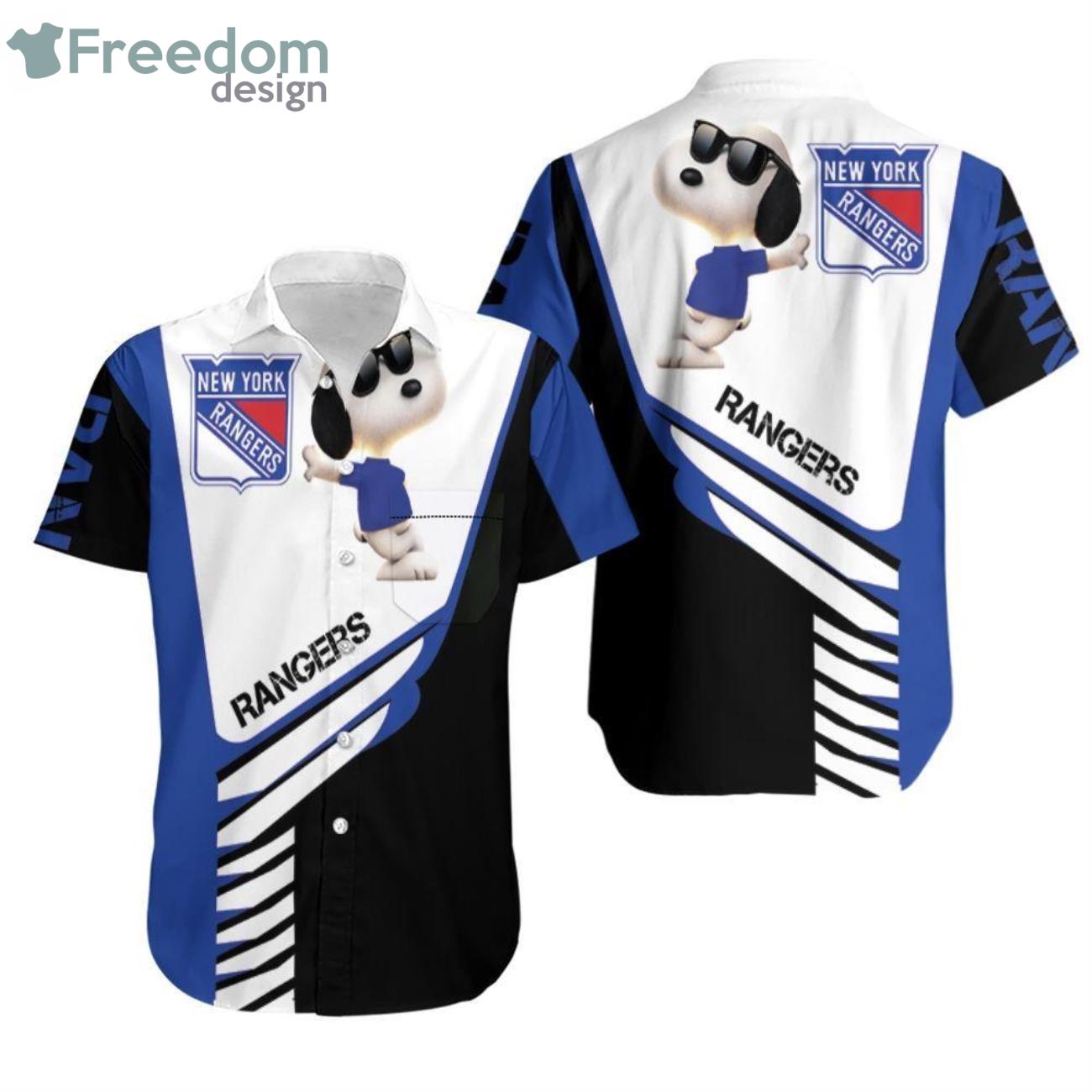 Cute Snoopy Texas Rangers Snoopy Lover Hawaiian Shirt - Freedomdesign