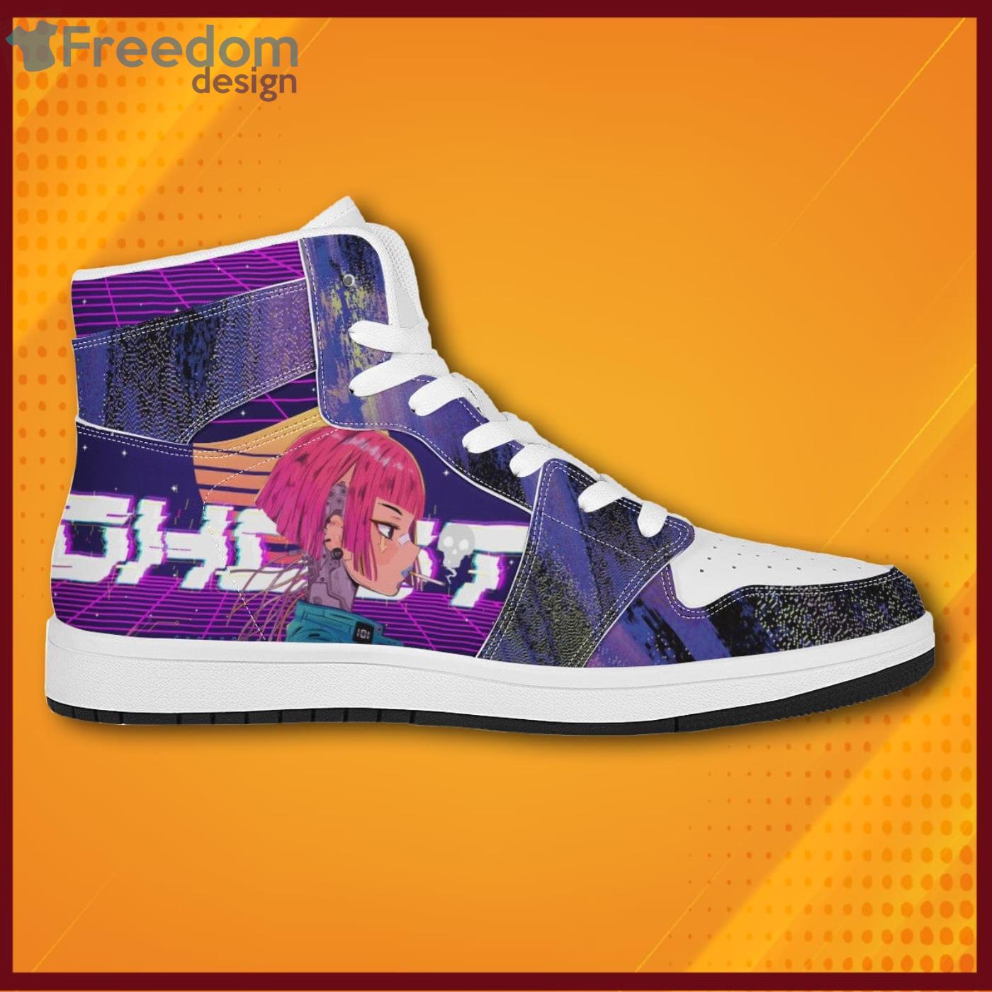 Cyberpunk Purple Sneaker Boots Shoes Product Photo 2 Cyberpunk Purple Sneaker Boots Shoes Product Photo 2