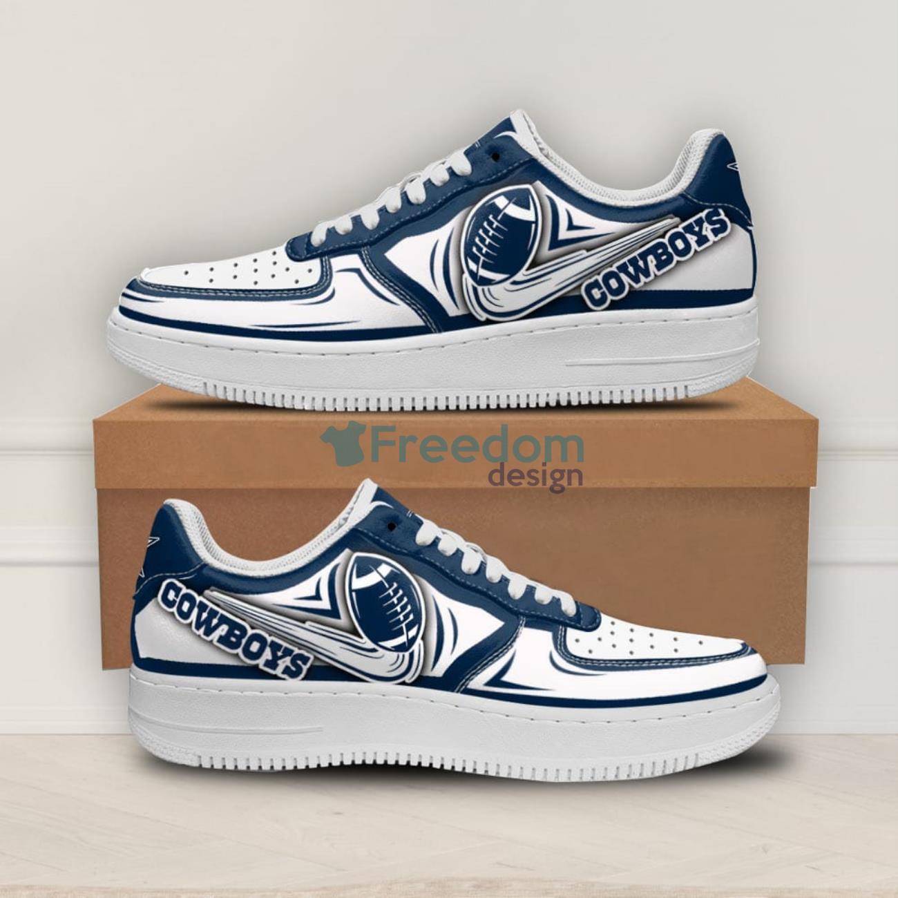 Dallas Cowboys Shoes Air Sneakers Gift For Fans V28 - Tana Elegant