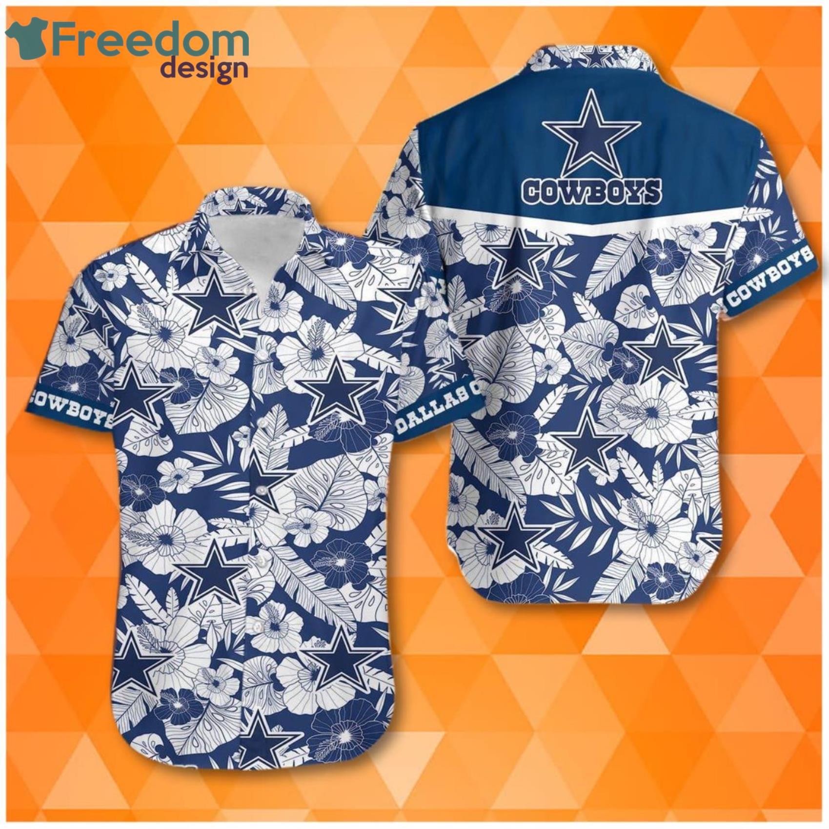 Dallas Cowboys Aloha Shirt Hawaiian Aloha Shirt Hawaiians Beach Shirt Product Photo 1