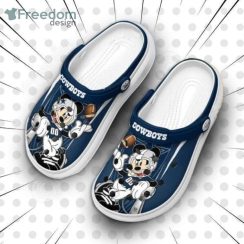 Dallas Cowboys And Mickey Clog For Men And Women Product Photo 1