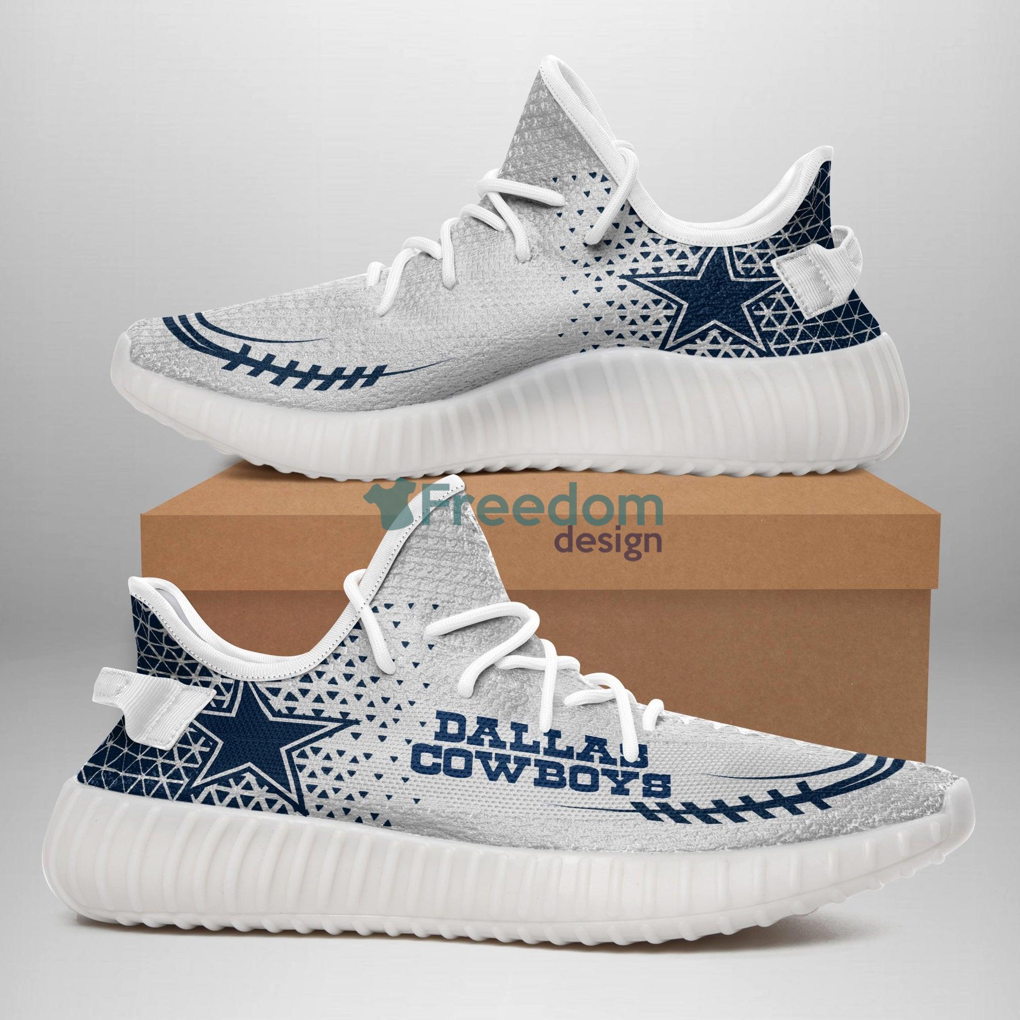 Dallas Cowboys Fans Yeezy Shoes For Fans Product Photo 1